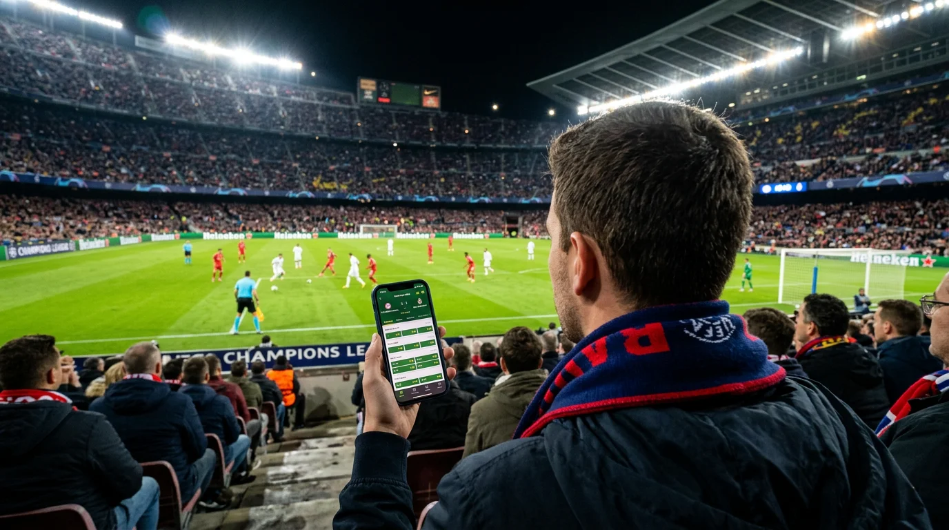 Como apostar Champions League desde móvil Espana app DGOJ