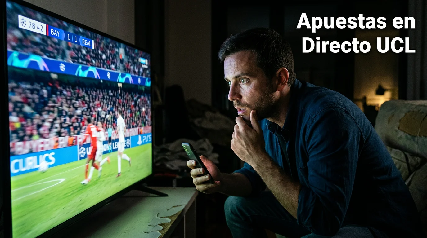 Apuestas en directo Champions League live betting 2025/26