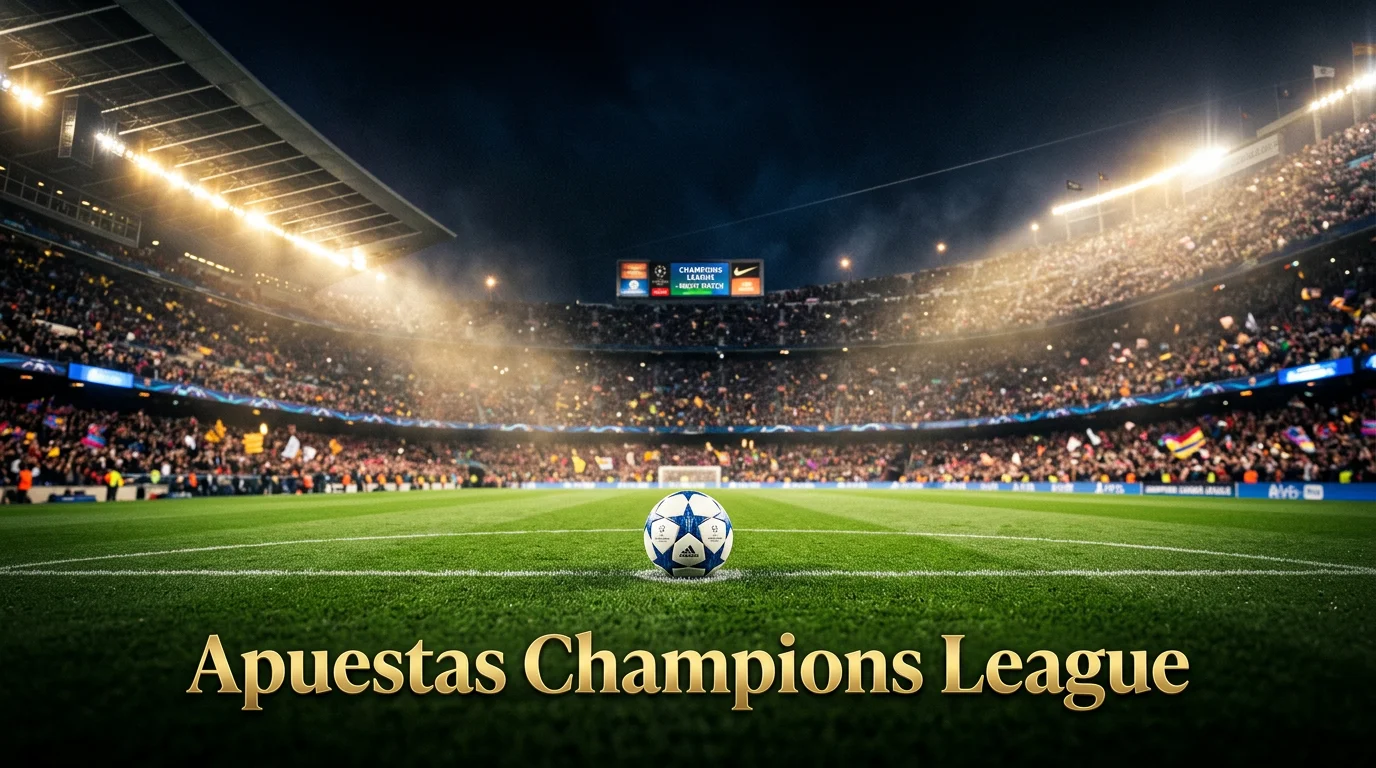 Apuestas Champions League 2025/26 - Guia completa para apostar en Espana