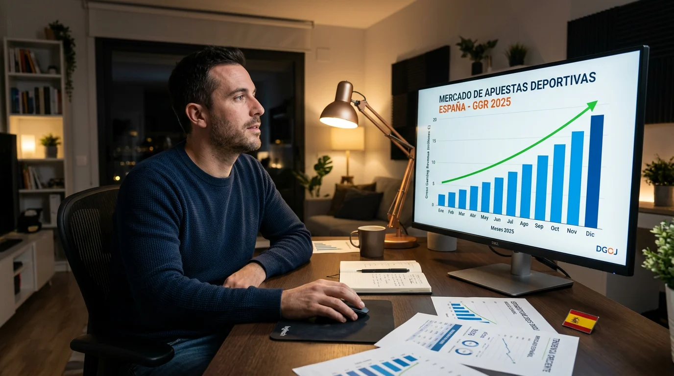 Mercado de apuestas deportivas en Espana - datos DGOJ 2025
