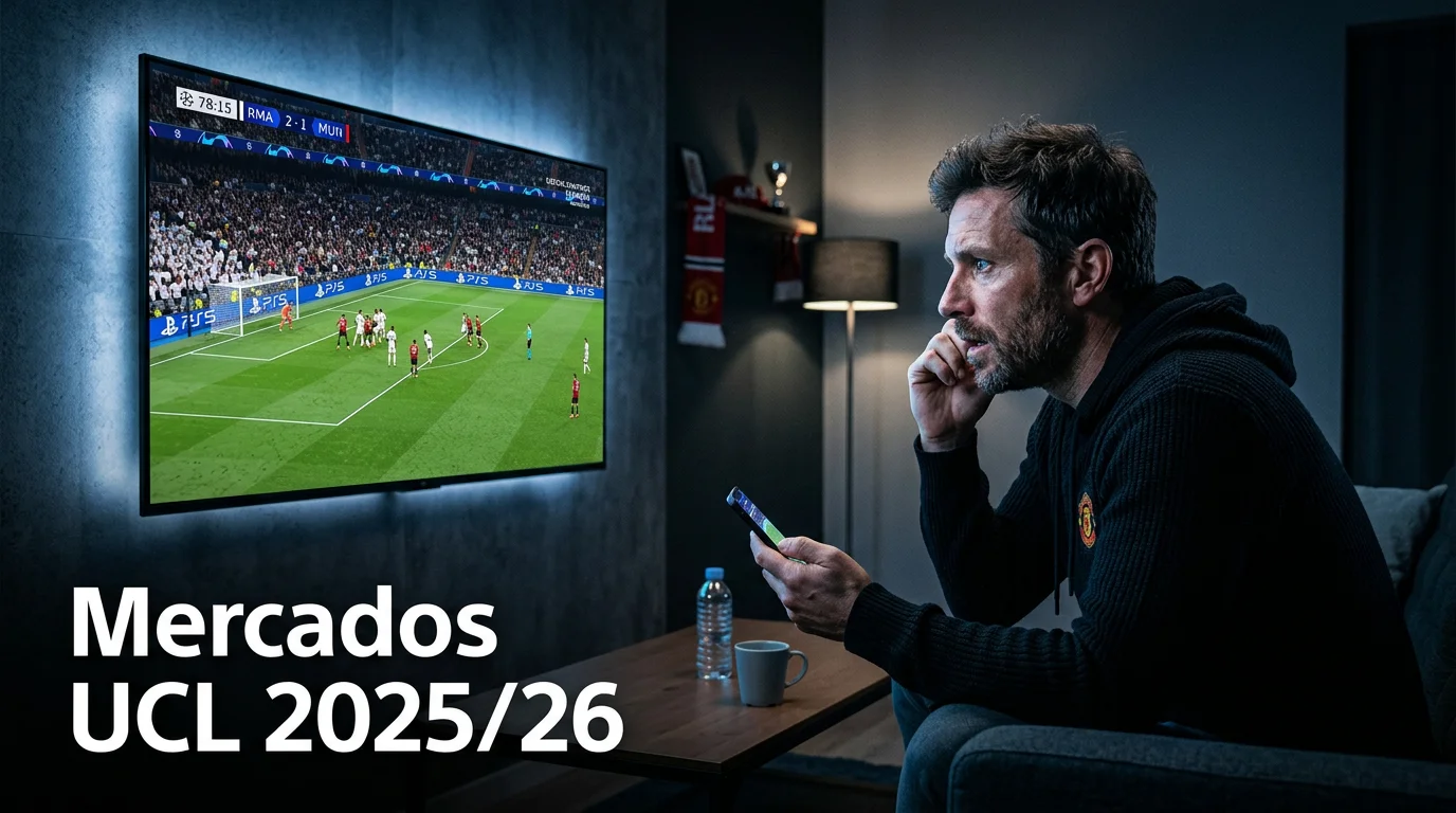 Mercados de apuestas Champions League 2025/26